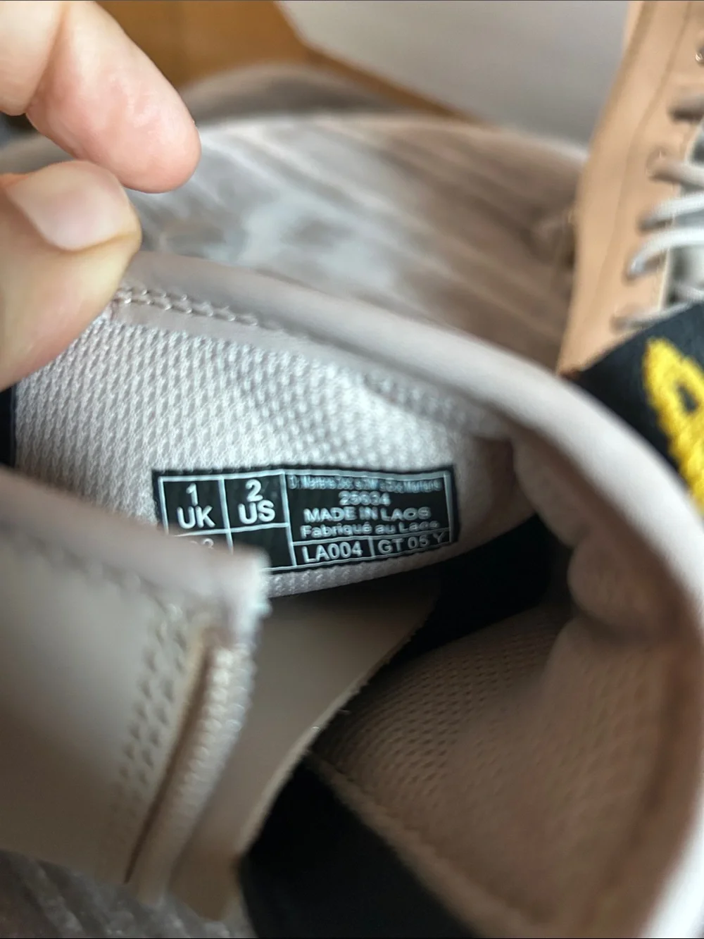 Dr. Martens Kids Lace-Up Combat Boots in Light Tan